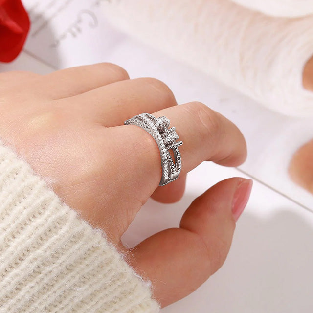 "To My Daughter" Fidget Ring with Meaningful Message