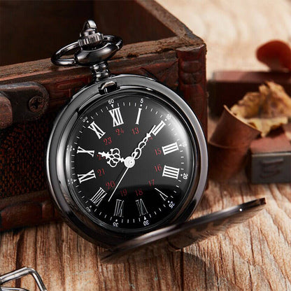 "To My Son In Law" Pocket Watch with Engraved Message