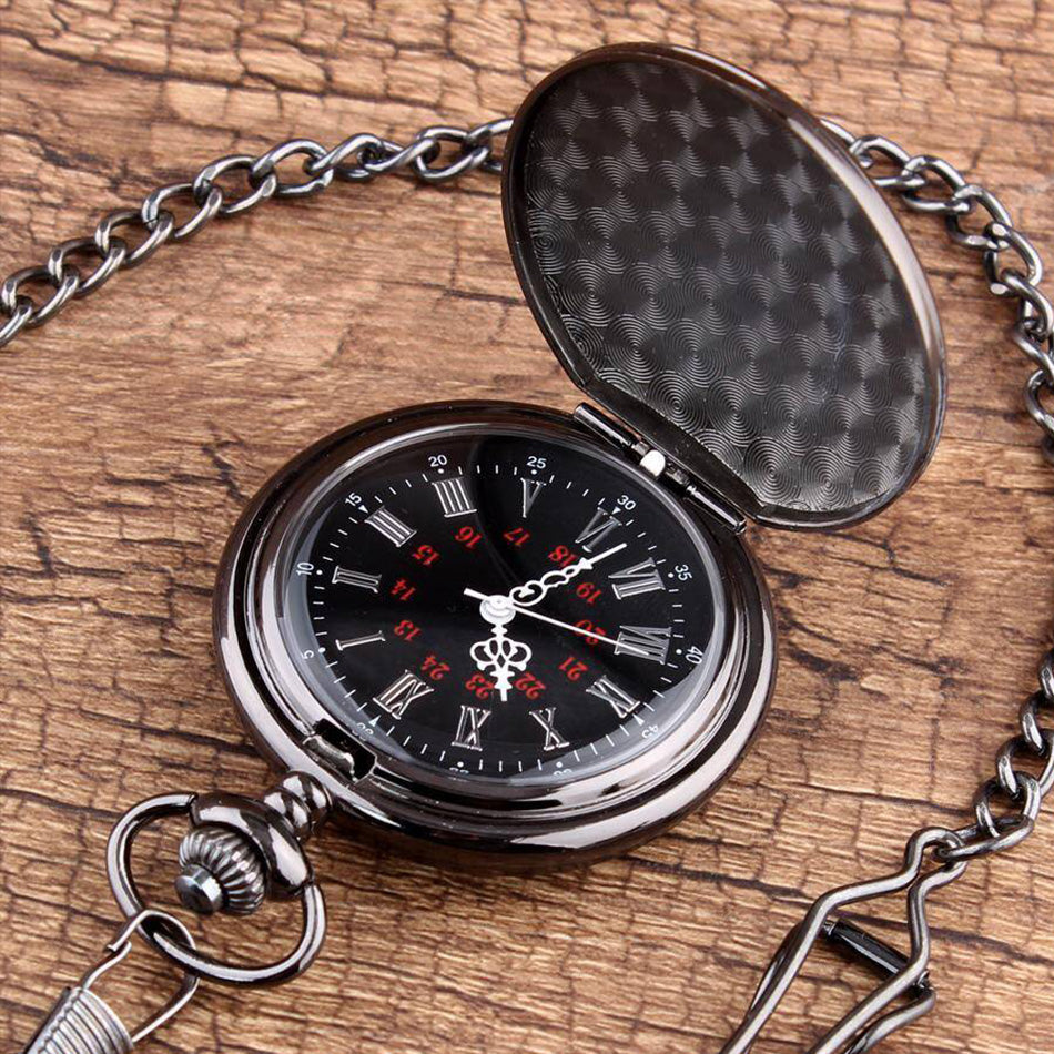 GrandWatch™ - The Grandson Pocket Watch Black