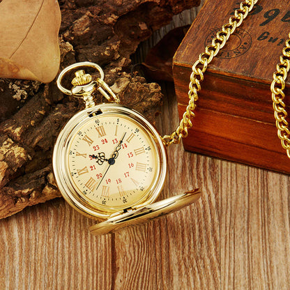 "To My Son In Law" Pocket Watch with Engraved Message