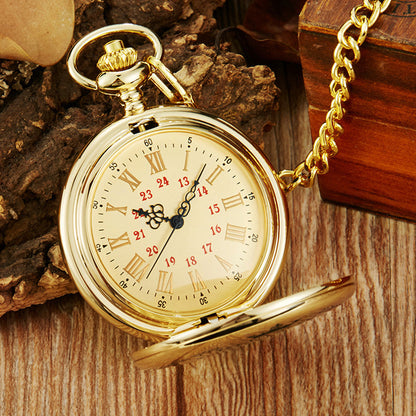 "To My Girlfriend" Pocket Watch with Engraved Message