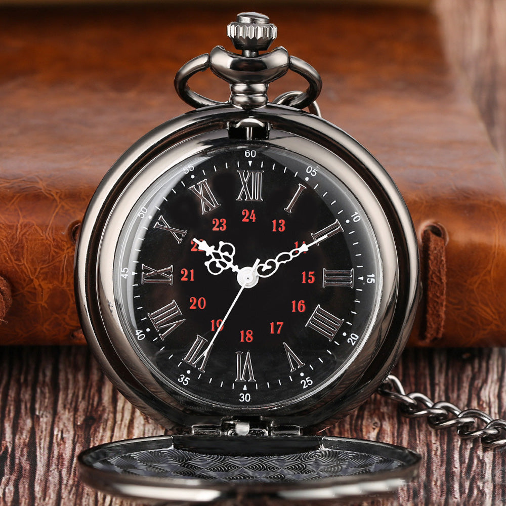 GrandWatch™ - The Grandson Pocket Watch Black